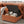 Akaber Modular Sectional Sofa, 75 Inch Loveseat Couches with Movable Storage Ottoman, 25 Inch Deep Seat, Cloud Couches for Living Room, Orange