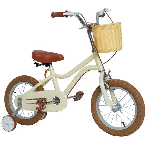 Kids Bike, 14 16 20 inch Girls Bike for 5-14 Girls with Training Wheels New