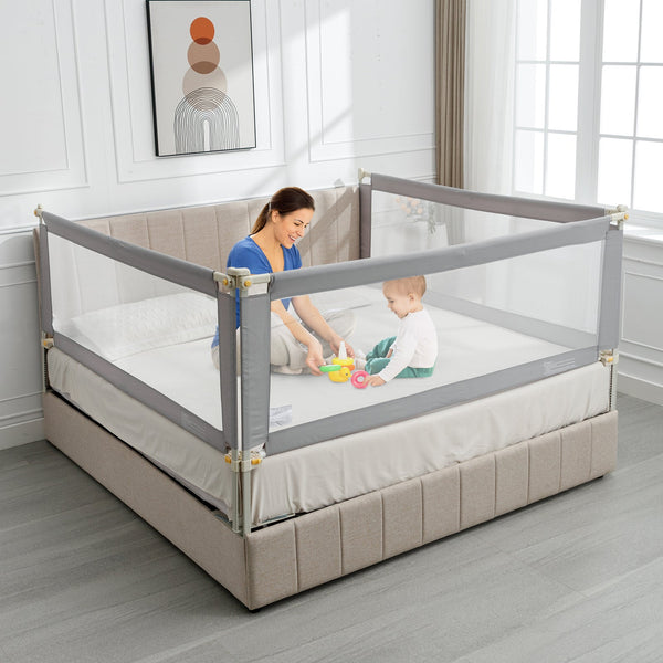 Linor 3-in-1 Baby Bed Foldable Guardrail for Thick Mattresses