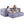 Multi-color Kids Couch, Play Couch with Washable and Durable Covers