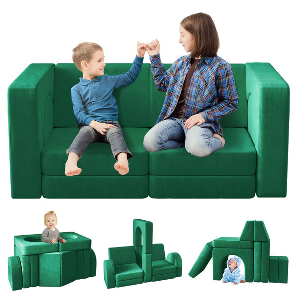 Kids couch, Play Couch (10 Pieces)