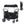 Wagon Stroller for 4 Kids, Wagon Cart with 4 High Seats and Removable Canopy, Foldable Stroller Wagon (Black)