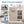 Tilt Out Trash Cabinet 10 Gallon, Trash Can Cabinet with 2 Storage Areas for Kitchen, Living Room, Bathroom, Freestanding Trash Cabinet with Hideaway Drawer