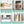 White Kids Study Desk with Chair, Wooden Kids Study Desk and Chair Set, Study Table for Boys and Girls, Kids Computer with Storage Drawers, Bookshelf and Bullentin Board