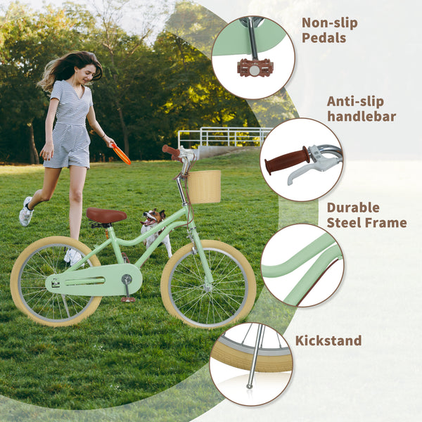 Kids Bike, 14 16 20 inch Girls Bike for 5-14 Girls with Training Wheels New