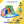 Wanan Inflatable Water Slide, 8 in 1 Water Slides Inflatables for Kids and Adults, 2 Large Water Slide with Air Blower, Splash and Deep Pool, Climbing Wall, Bounce House, Basketball Hoop (Dual Slide)