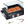 1400W Hot Dog Roller, 11 Rollers Large Capacity Hot Dog Machine, Dual Temp Control Stainless Hotdog Roller Grill with Glass Guard, LED Warm Light for Commercial, Party, BBQ