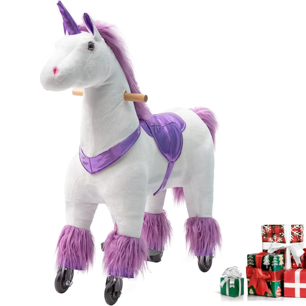 DEYGIA Ride on Horse for Kids, Riding Horse Toy