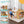 Kids Art Table, Wooden Kids Craft Table for Playroom, Kids Activity Table (Wood)