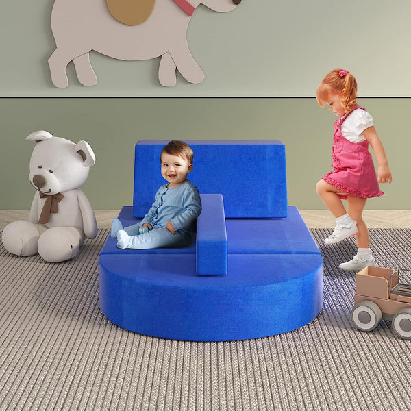 Kids Couch, Playroom Couch(5 Pcs)