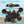 Wagon Stroller for 4 Kids, Wagon Cart with 4 High Seats and Removable Canopy, Foldable Stroller Wagon (Black)