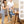 Wooden High Chair for Babies and Toddlers, Adjustable High and Width Baby High Chair, Easy Folding High Chair with Removable Wood Tray, Water Resistant Cushion