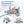 Modular Kids Play Couch, 8PCS Kids Couch with Balls and Tunnel, Kids Couch for Playroom and Bedroom, Kids Modular Couch for Playing, Creativing, Modular Couch Kids
