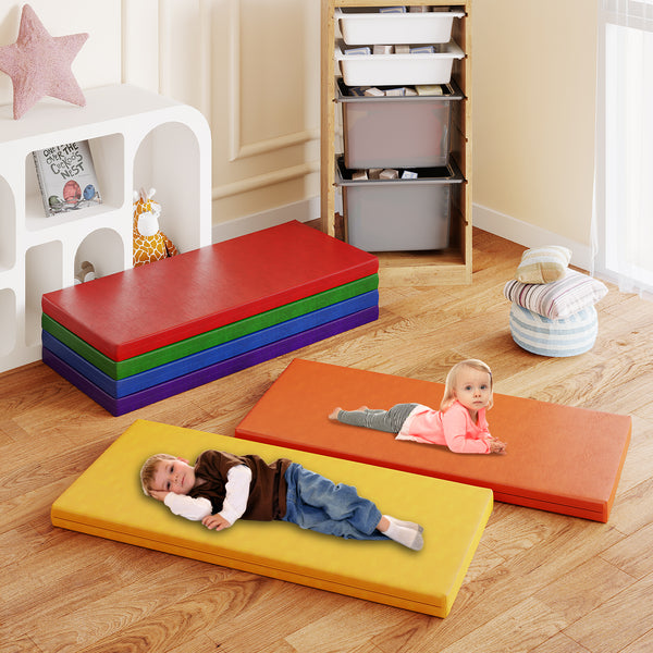 Nap Mats, 6Pcs Toddler Nap Rest Mats for Daycare Preschool, Kids Rest Mat 2 Inch