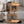 Wooden Dog Crate Furniture with Cushioned Tray and Double Doors - Stylish End Table for Small Dogs and Cats