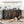 Akaber 71 Inch Double Dog Crate for 2 Dogs，Farmhouse Furniture Style Indoor Heavy Duty Steel Frame Kennel with Sliding Doors & Adjustable Divider, Dark Walnut