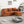 Akaber Modular Sectional Sofa, 107 Inch L Shaped Couch with Movable Storage Ottoman, 25 Inch Deep Seat, Cloud Couches for Living Room, Orange