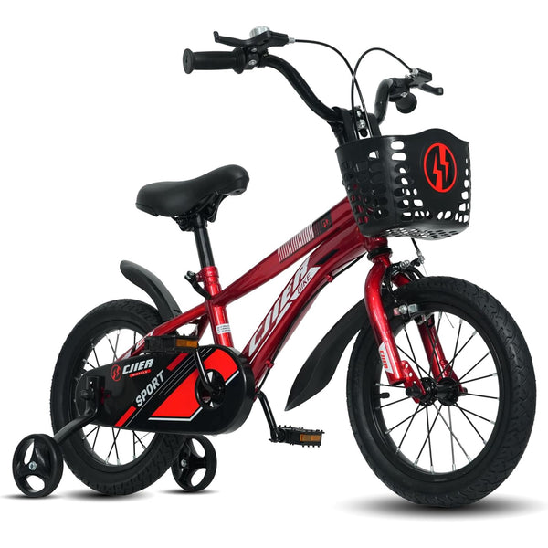 DEYGIA 16" Kids Bikes for Girls and Boys, Kids' Bicycles with Training Wheels, Ages 4-8 Years