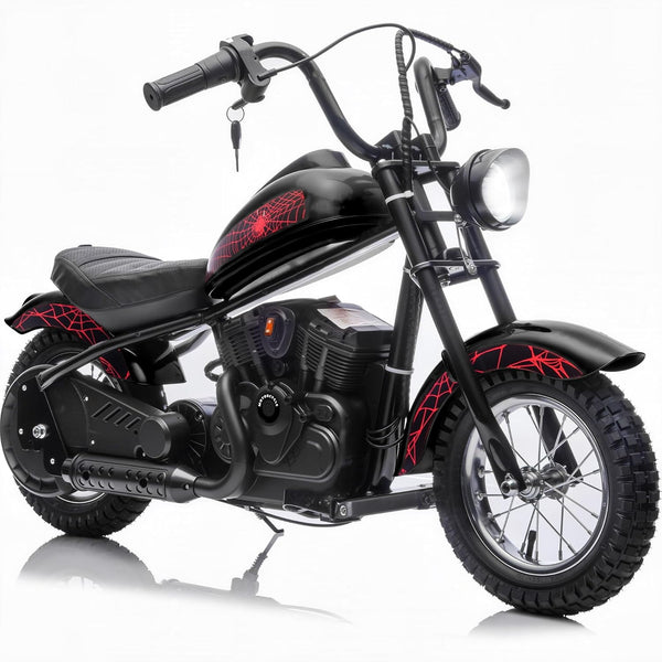 DEYGIA 24V Kids Electric Dirt Bike, 15mph Max Speed & 150lb Capacity, 250W Motor Pro Ride On Motorcycle w/ Rear Suspension, Twist Throttle, Battery Display - Perfect Birthday Gifts for Boys Girls