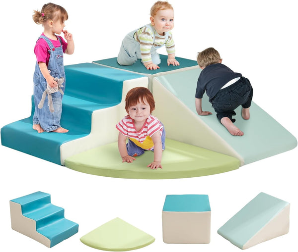 Large 4/5pcs Foam Climbing Blocks for Toddlers