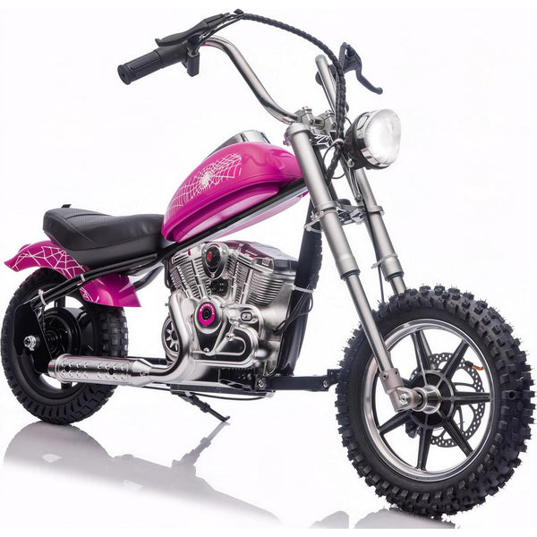 Pipleo 36V Kids Electric Dirt Bike - 350W Motor, 13.6MPH & 150lb Max, Rear Suspension & Twist Throttle, Off-Road Motorcycle Gift for Boys Girls Ages 8-14