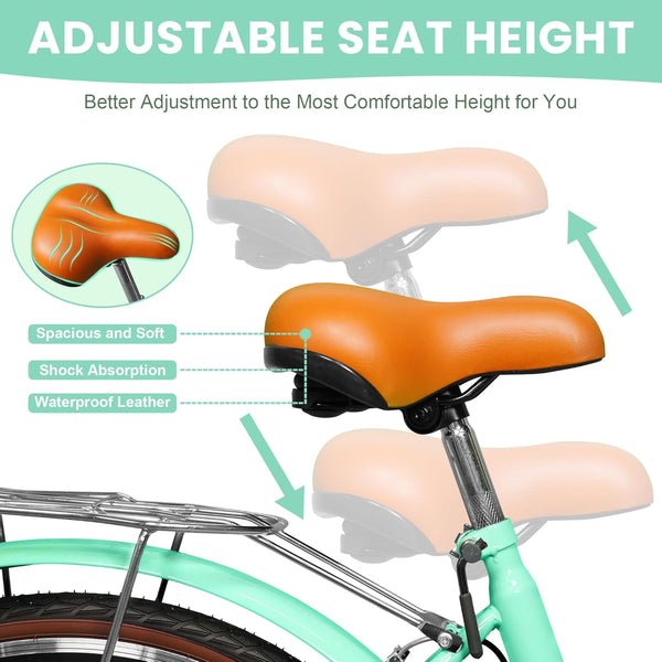 Linor 26 Inch Cruiser Bike for Women