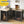 Linor All Steel Frame Large Dog Crate Furniture with Dividers and Double Doors for 2 Dogs