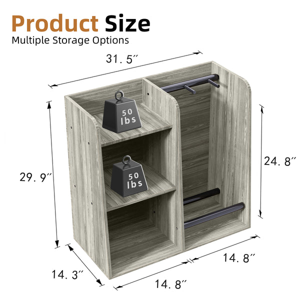 Multiple Guitar Stand, 2 Guitar Rack Holder Floor, 3-tier Storage Shelf for Guitar Amp Picks Accessories