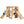 Linor Indoor Playground,Children Kids 2-8yrs (Wood)
