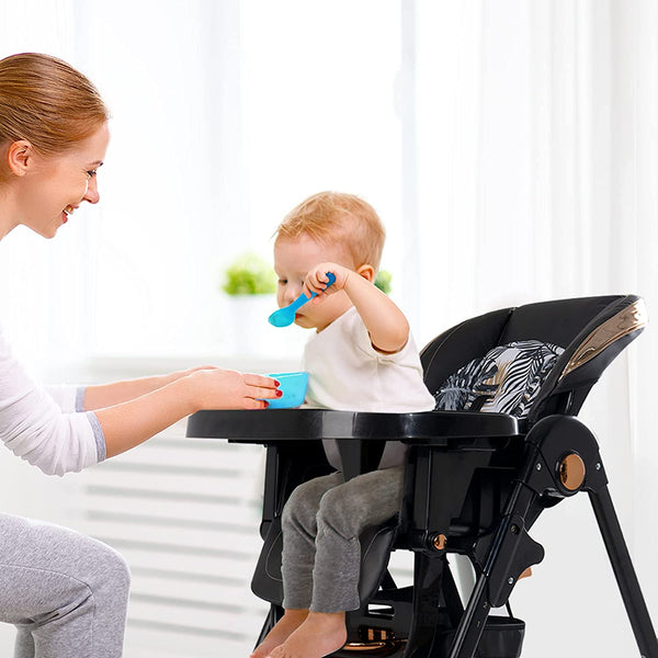 6 in 1 High Chairs for Babies and Toddlers,  Baby High Chair, Portable Baby Booster Seat with Wheels
