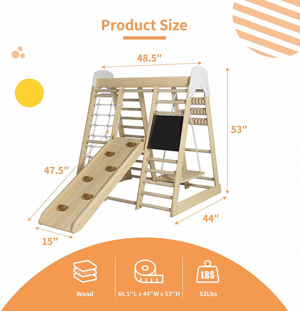 Indoor Playground Jungle Gym for Toddlers