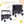 Stroller Wagon for 2 Kids, stroller wagon with canopy(Black)