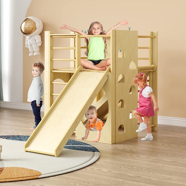 Linor Indoor Playground,Children Kids 2-8yrs (Wood)