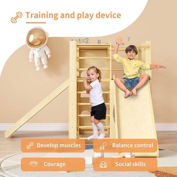 Linor Indoor Playground,Children Kids 2-8yrs (Wood)
