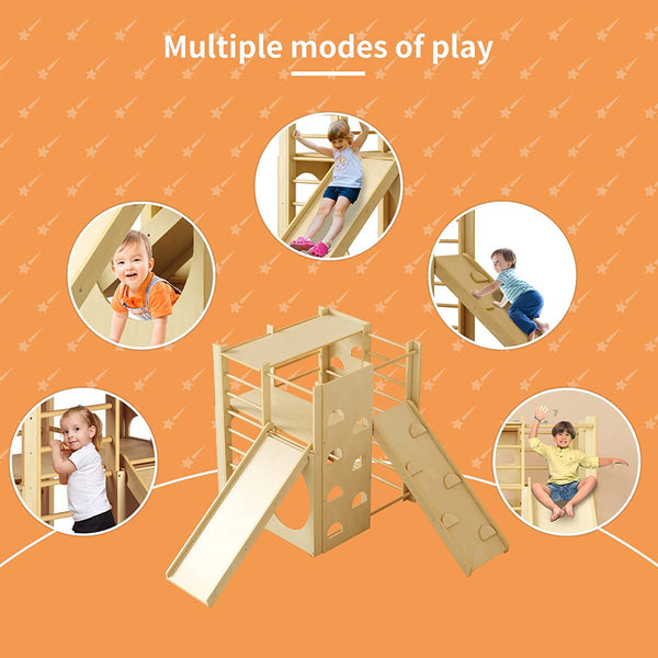 Linor Indoor Playground,Children Kids 2-8yrs (Wood)