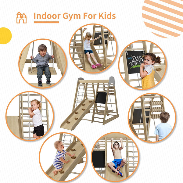 Indoor Playground Jungle Gym for Toddlers
